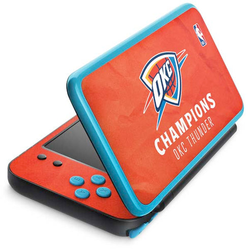 2025 NBA Champions Oklahoma City Thunder Nintendo 2DS XL (2017) Skin